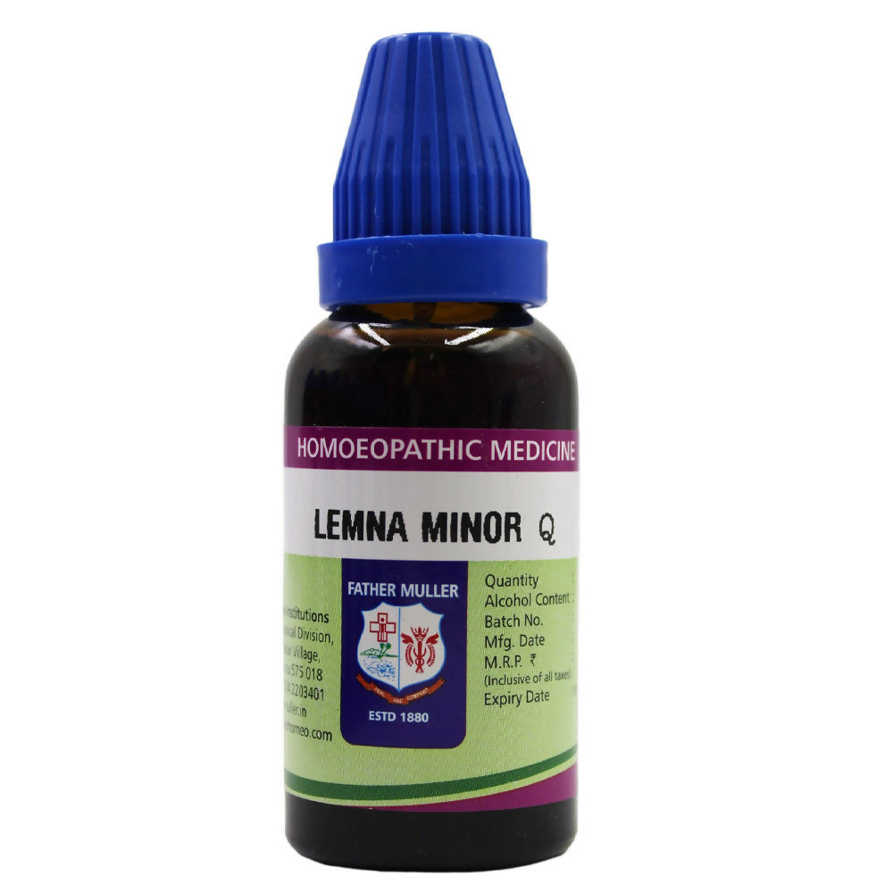 Father Muller Lemna Minor Mother Tincture Q