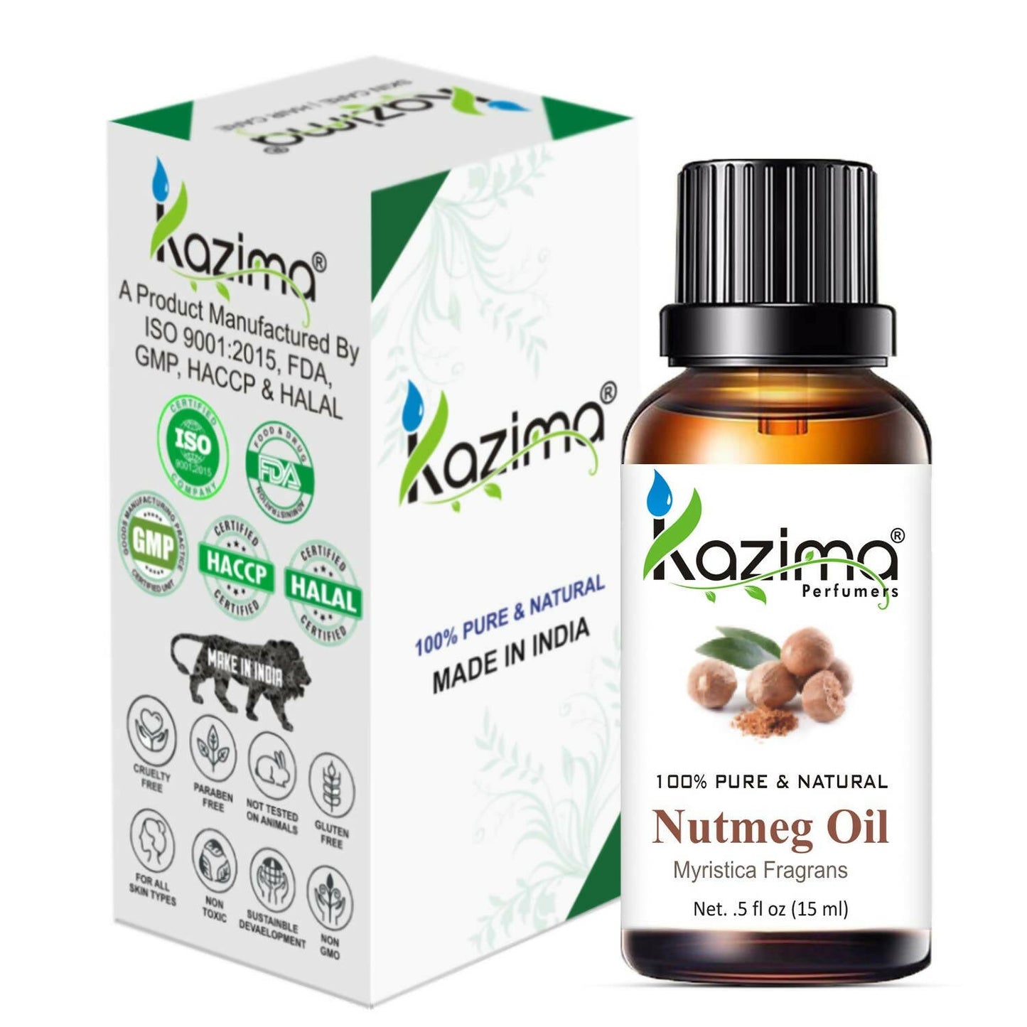 Kazima Nutmeg Essential Oil