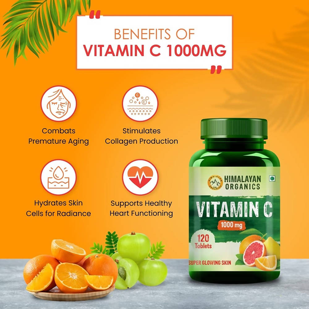 Himalayan Organics Vitamin C 1000 mg Tablets