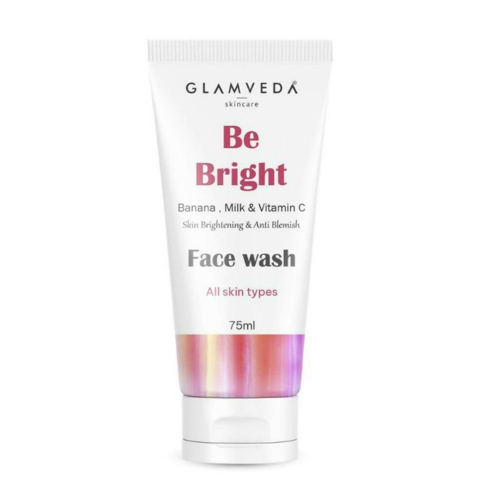 Glamveda Be Bright Skin Brighteing & Anti Blemish Face Wash - usa canada australia