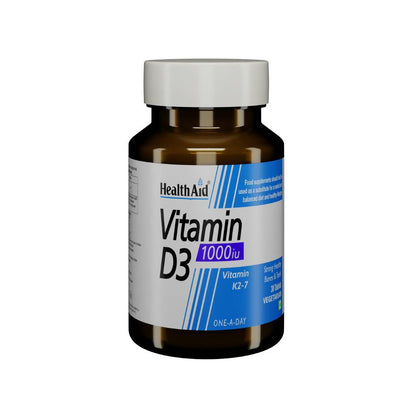 HealthAid Vitamin D3 1000 iu Tablets