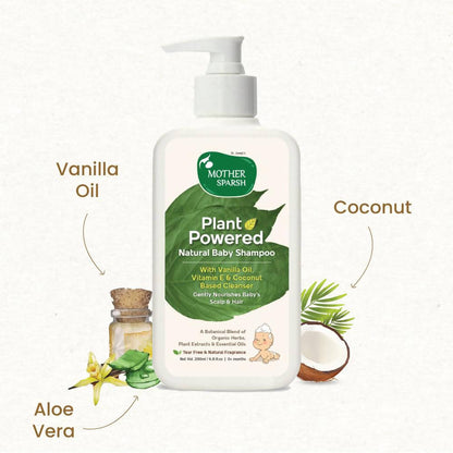 Mother Sparsh Plant Powered Natural Baby Shampoo