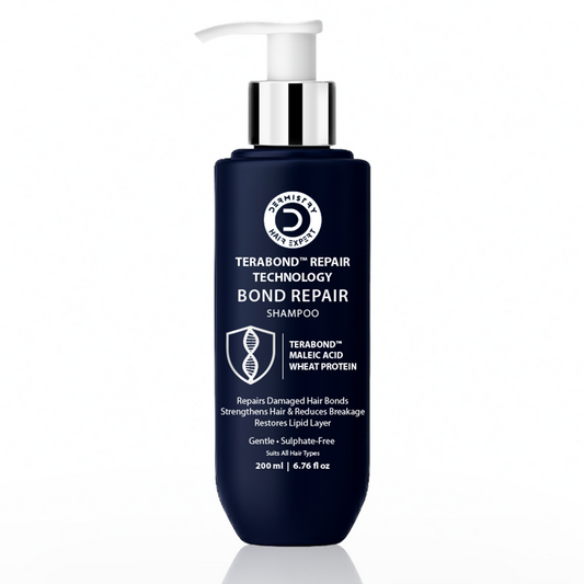 Dermistry Bond Repair Shampoo with Terabond Maleic Acid Protein Strengthens Weak Hair - 200ML