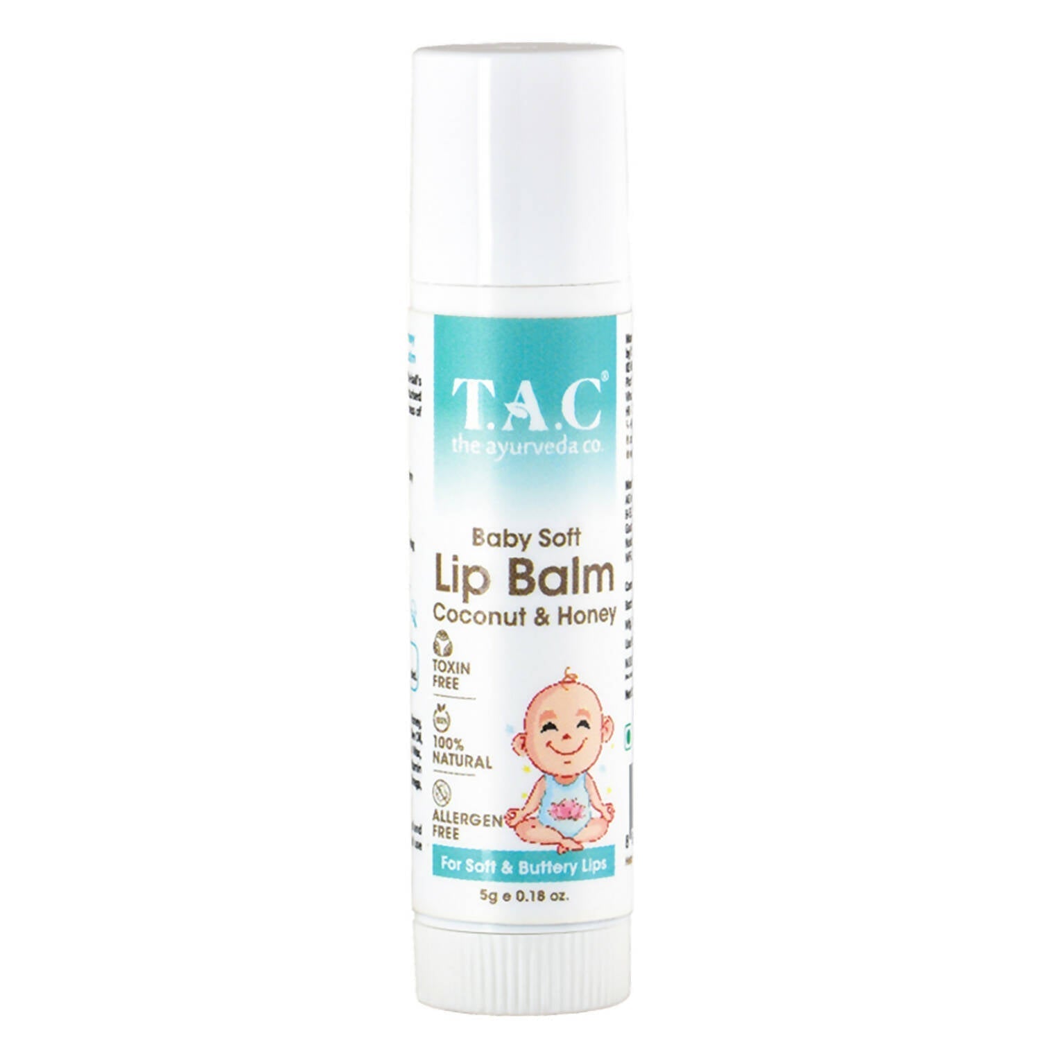 TAC - The Ayurveda Co. Baby Coconut & Honey Lip Balm -  USA, Australia, Canada 