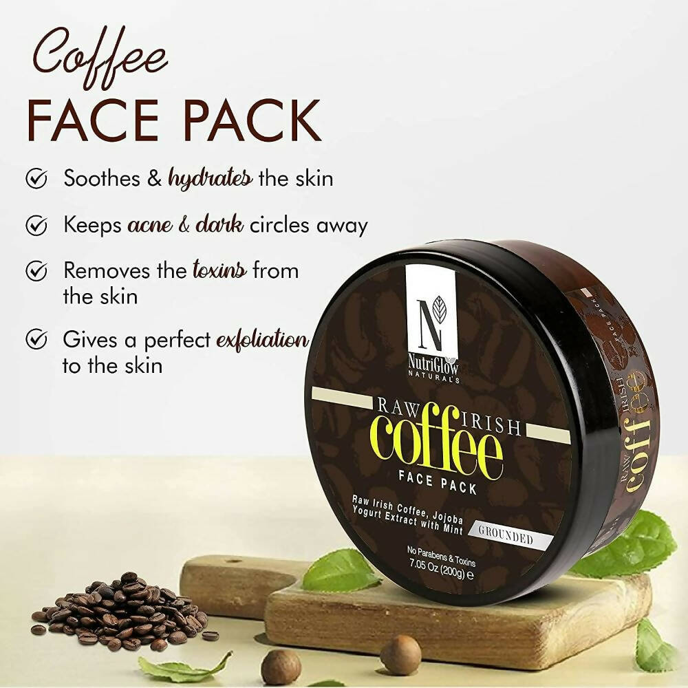 NutriGlow NATURAL'S Raw Irish Coffee Face Pack