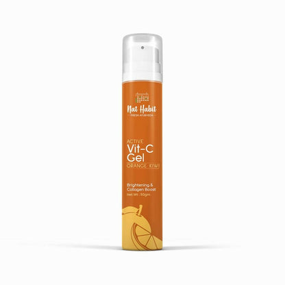 Nat Habit Active Orange Kiwi Vit-C Face Gel - usa canada australia