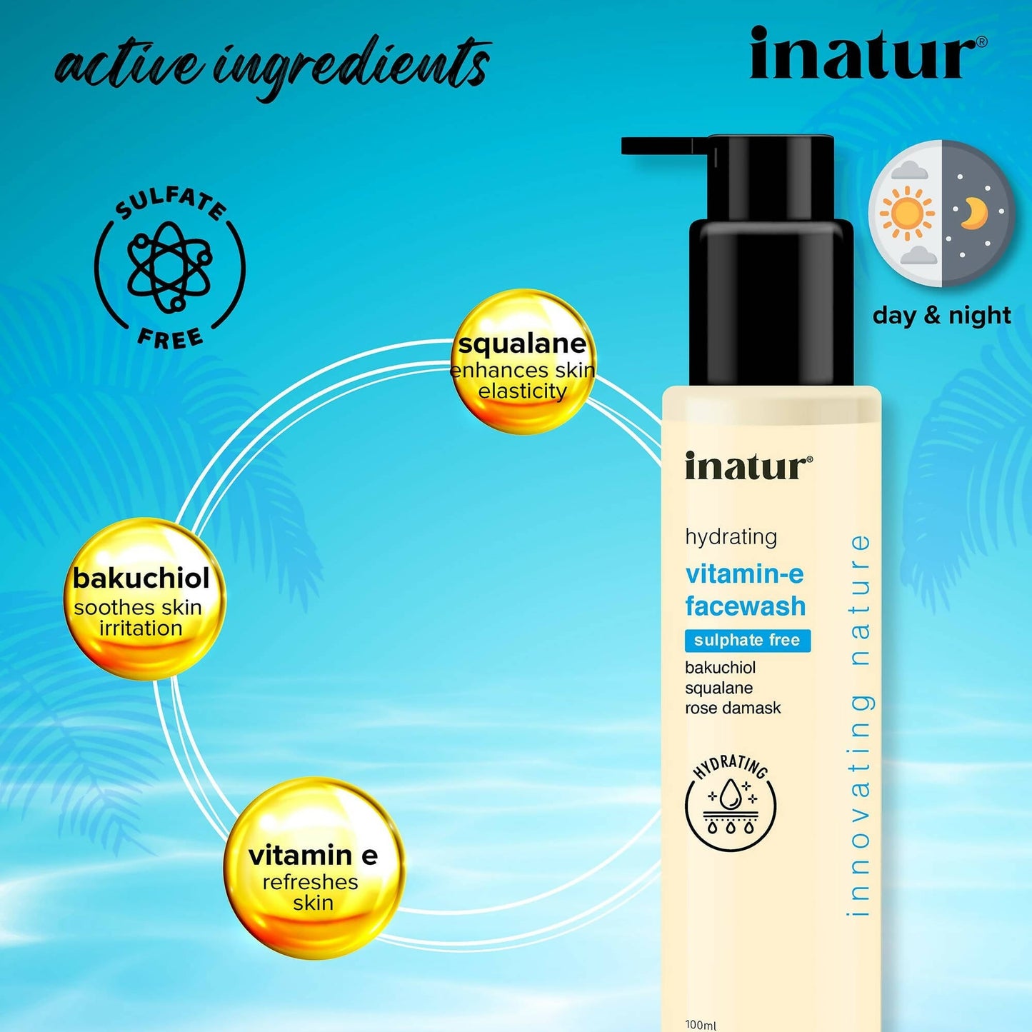 Inatur Vitamin E Face Wash