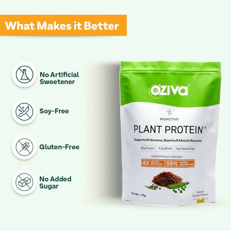 OZiva Bioactive Plant Protein