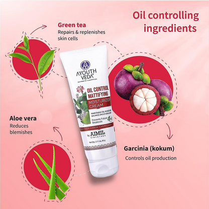 Ayouthveda Oil Control Mattfying Moisturizer Cream