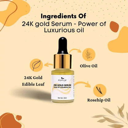 The Wellness Shop 24k Gold Serum Power Of Luxurious Oil