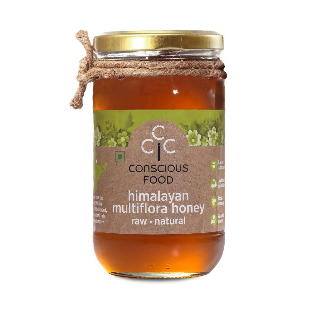 Conscious Food Himalayan Multi Flora Raw Honey