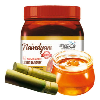 Naivedyam Chemical Free Liquid Jaggery - Jar