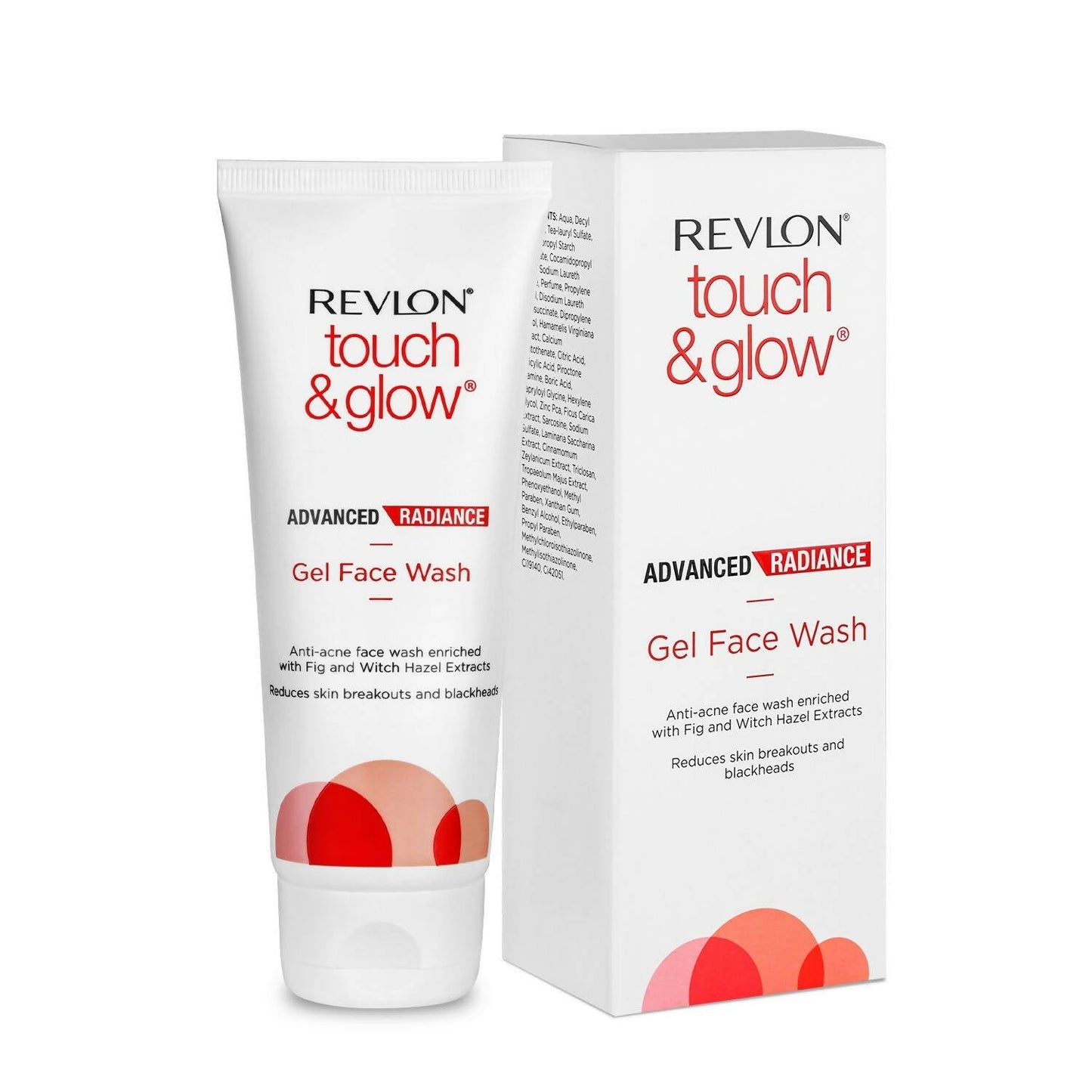 Revlon Touch & Glow Advanced Radiance Gel Face Wash - usa canada australia