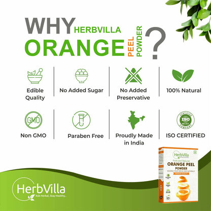 Herbvilla Orange Peel Powder