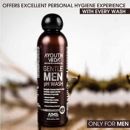 Ayouthveda Gentle Men PH Wash