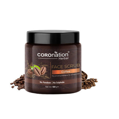 Coronation Herbal Coffee Face Scrub - usa canada australia