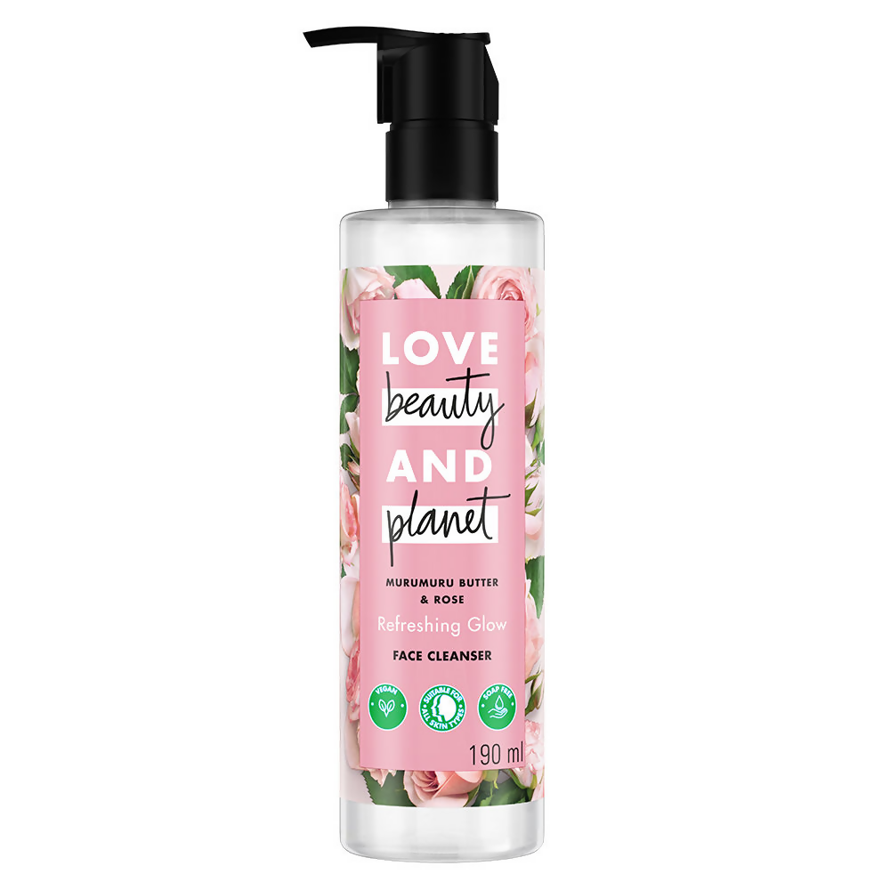 Love Beauty And Planet Murumuru Butter & Rose Face Cleanser