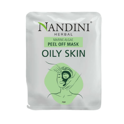 Nandini Herbal Marine Algae Peel Off Mask For Oily Skin - usa canada australia