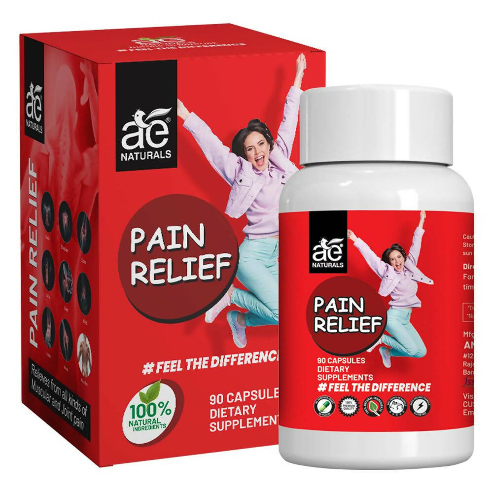 Ae Naturals Pain Relief Capsules -  usa australia canada 