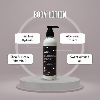 Atisa Charcoal Detox Body Lotion