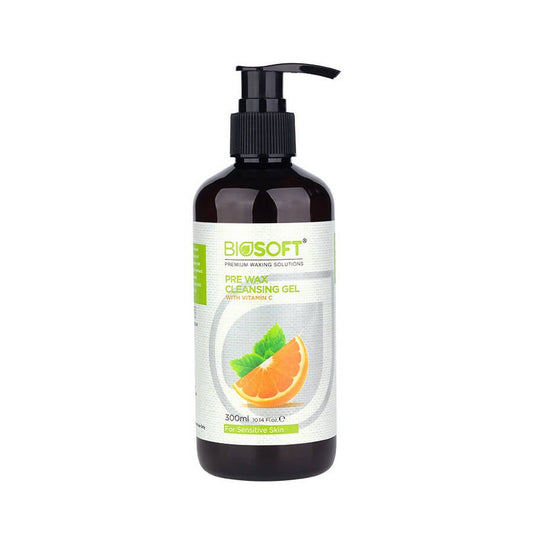 Biosoft's Pre Wax Cleansing Gel - usa canada australia