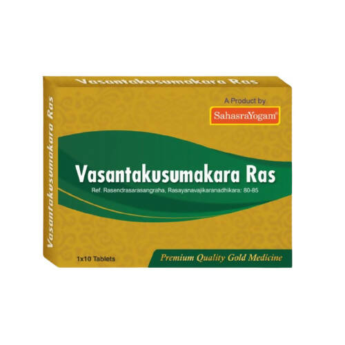 Sahasrayogam Vasantakusumakara Ras Tablets - BUDEN