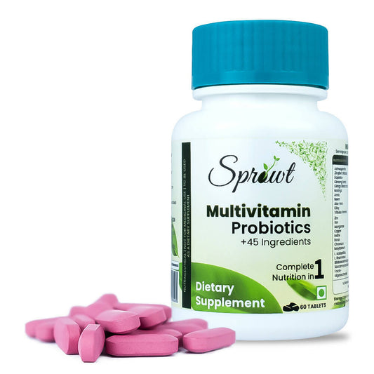 Sprowt Multivitamin With Probiotics Capsules - BUDEN