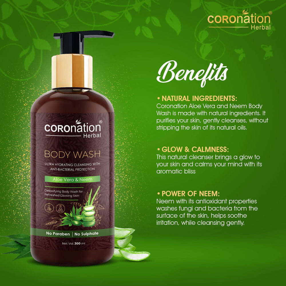 Coronation Herbal Aloevera and Neem Body Wash