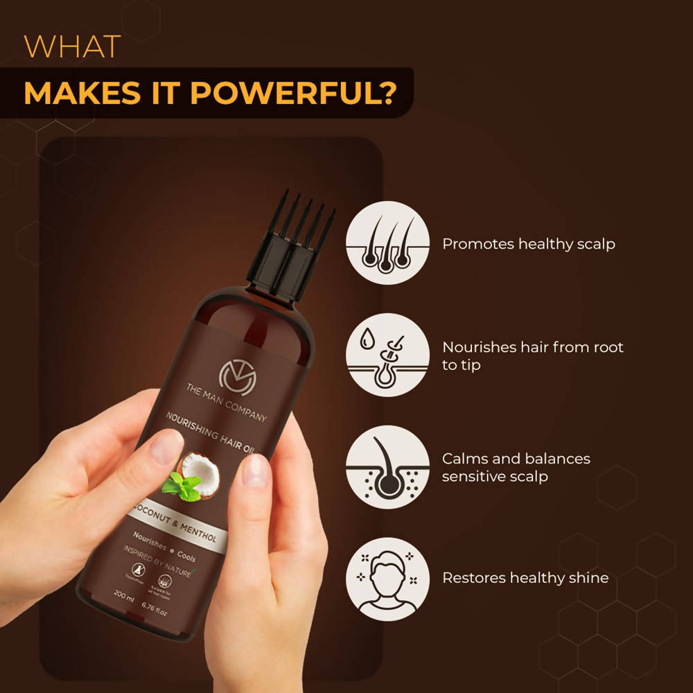 The Man Company Nourishing Hair Oil