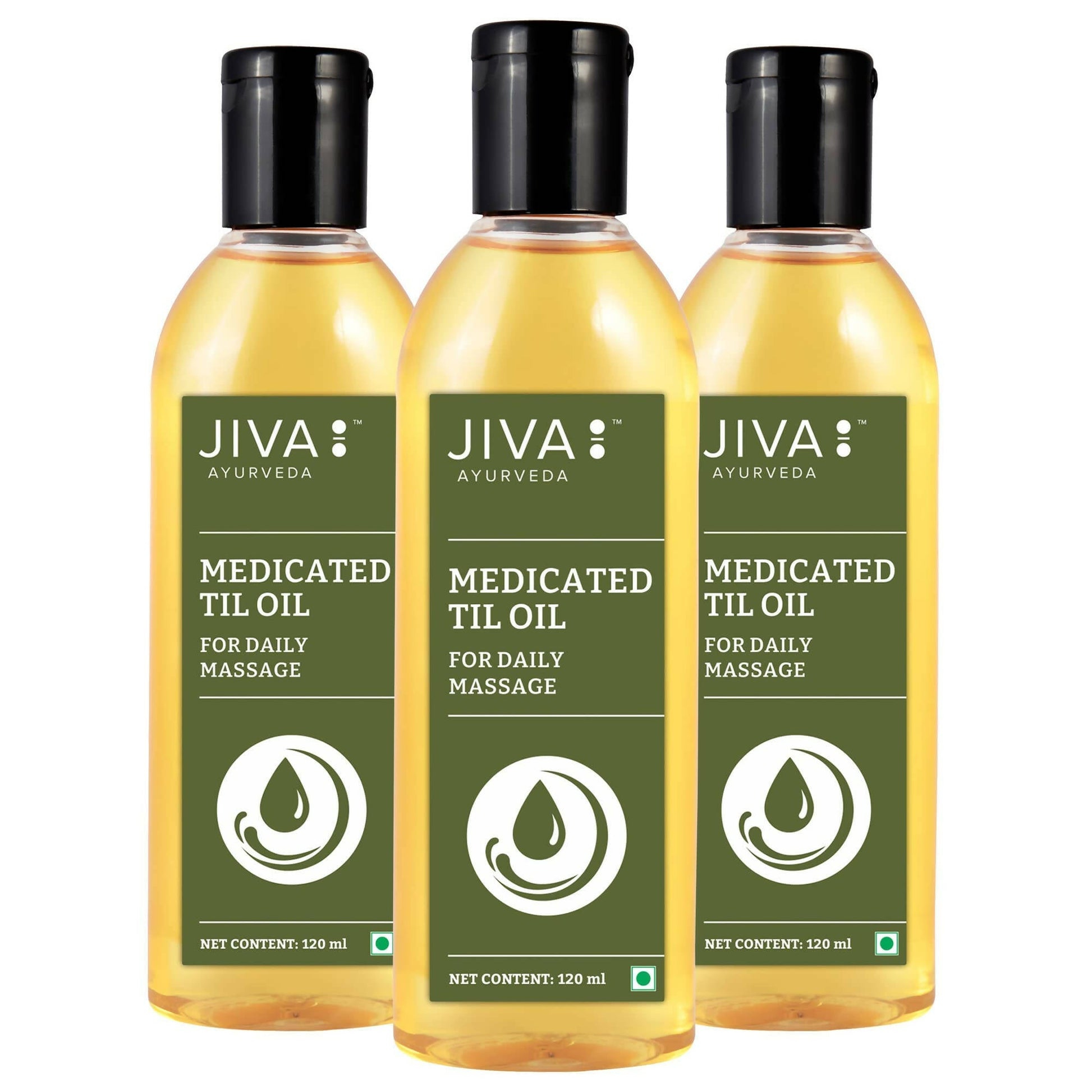 Jiva Ayurveda Medicated Til Oil - usa canada australia