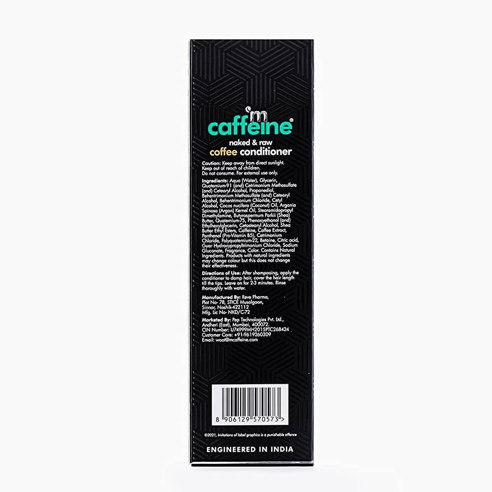 mCaffeine Naked & Raw Coffee Hair Conditioner