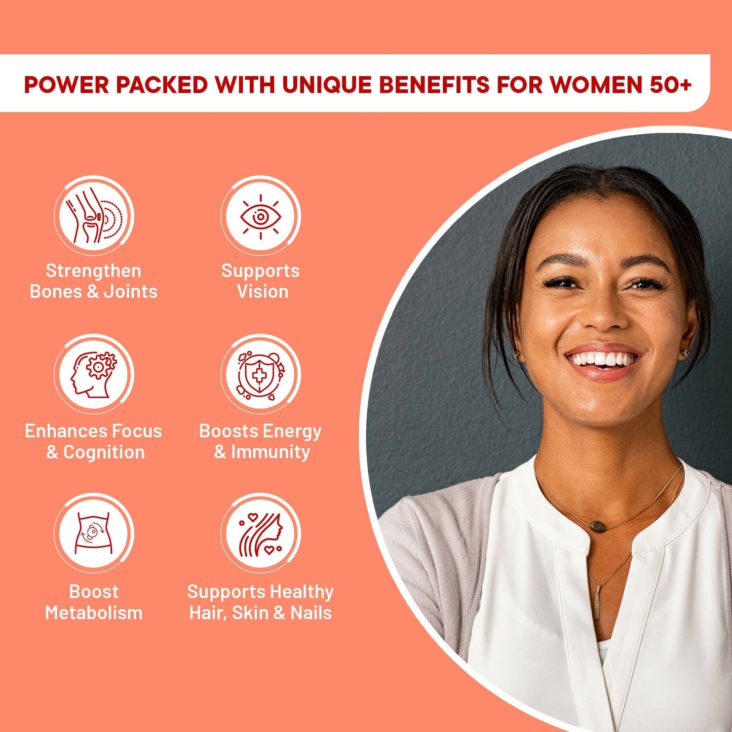 Wellbeing Nutrition Slow | Multivitamin for Her 50+ Capsules