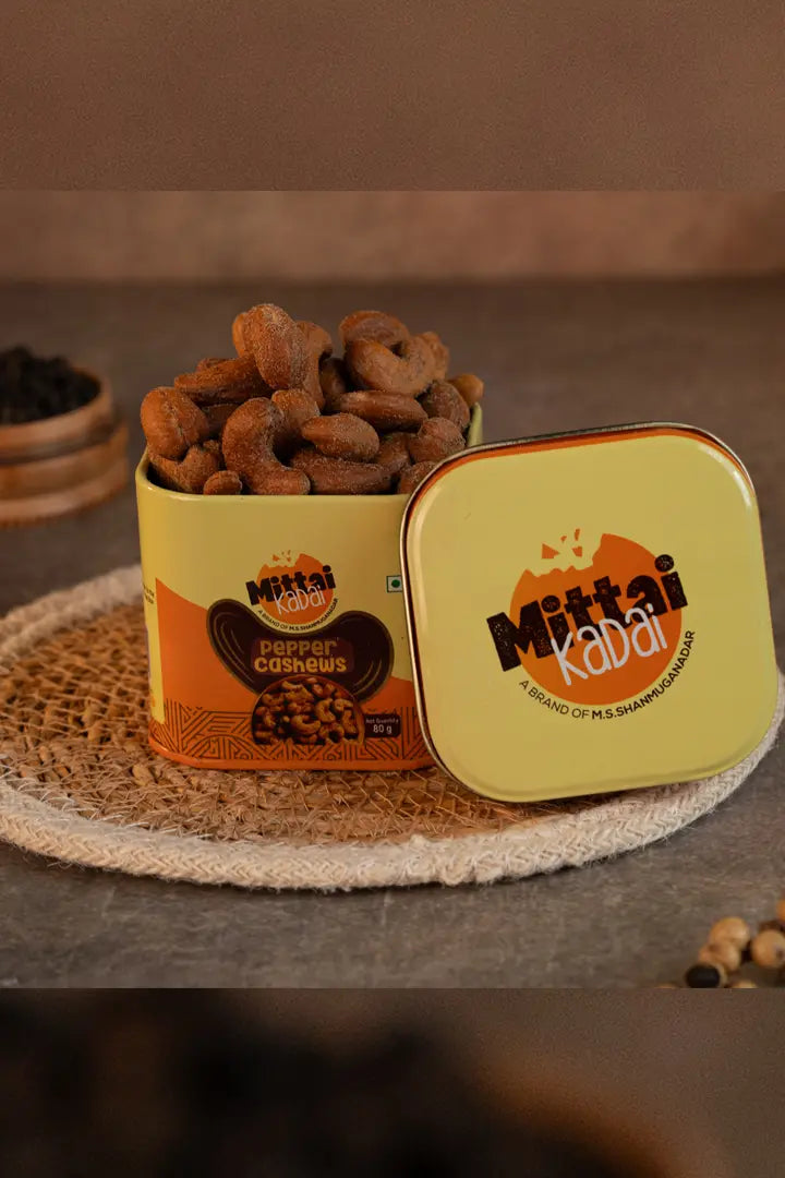 Sattur Mittai Kadai Pepper Cashews
