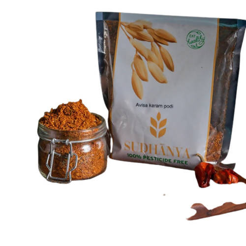 Sudhanya Organic Avisa Karam Podi (Flax Seeds Powder) - BUDEN