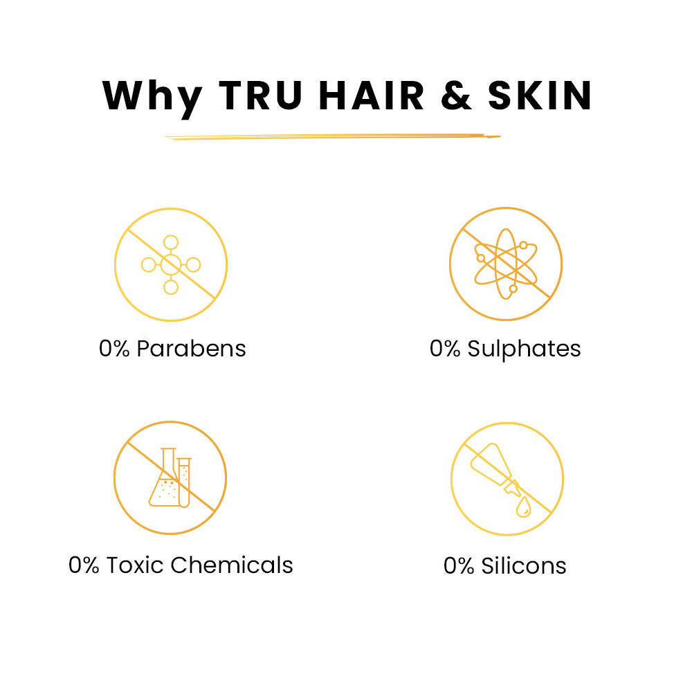 Tru Hair & Skin Black Colour Shampoo