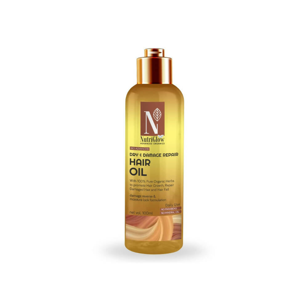 NutriGlow Advanced Organics Bio Advanced Dry and Damage Repair Hair Oil - buy-in-usa-australia-canada