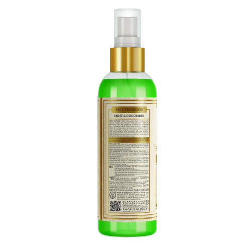 Khadi Natural Mint & Cucumber Face Freshener