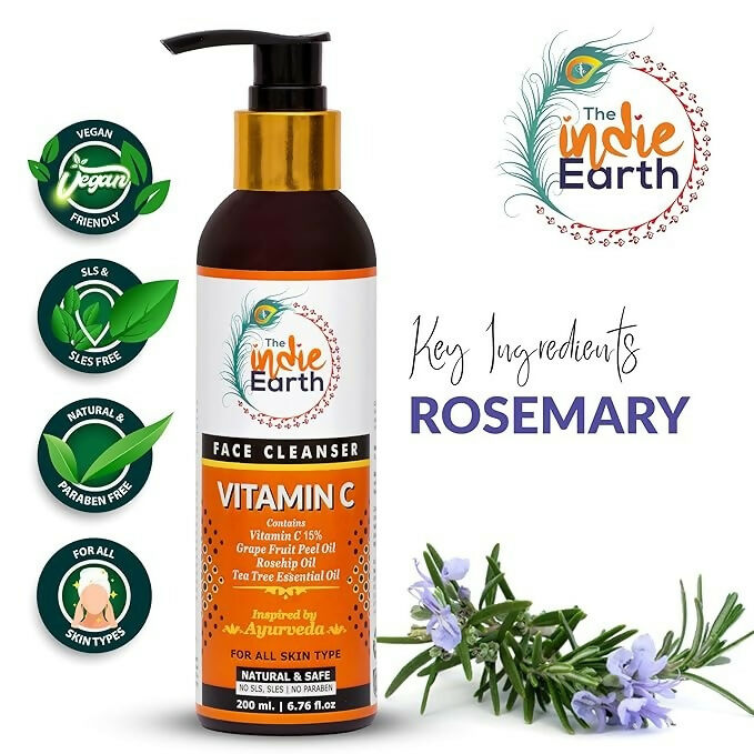 The Indie Earth Vitamin C Face Cleanser