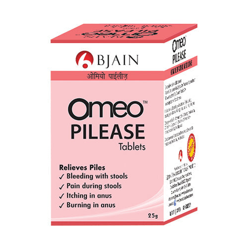 Bjain Homeopathy Omeo Pilease Tablets