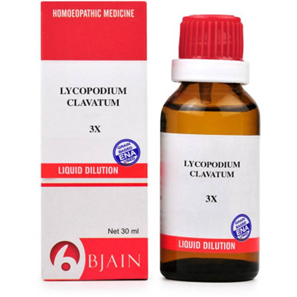 Bjain Homeopathy Lycopodium Clavatum Dilution - BUDNE
