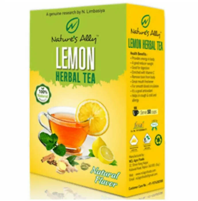 Natures Ally Lemon Herbal Tea - BUDNE