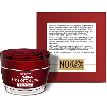 St.Botanica Bulgarian Rose Otto Glow Day Cream