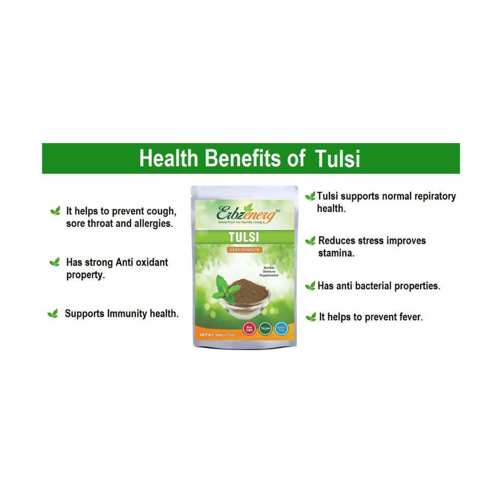 Erbzenerg Organic Tulsi Leaf Powder