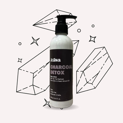 Atisa Charcoal Detox Body Lotion