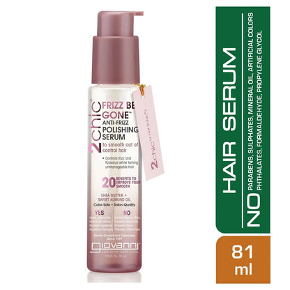 Giovanni Organic 2Chic Frizz Be Gone Anti-Frizz Polishing Hair Serum