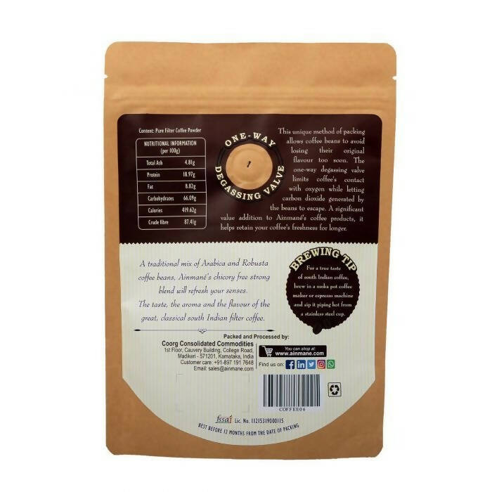 Ainmane South Indian Blend - Arabica and Robusta