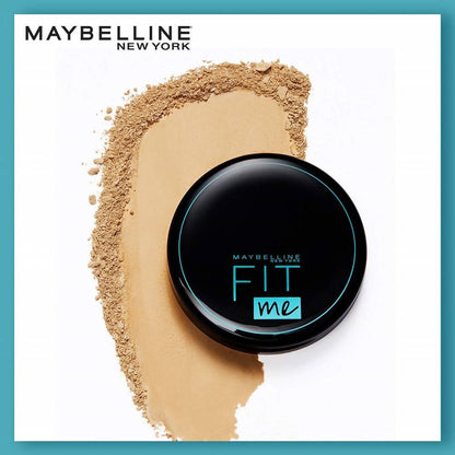 Maybelline New York Fit Me 12Hr Oil Control Compact, 128 Warm Nude (8Gm)
