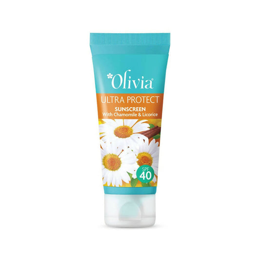 Olivia Ultra Protect Sunscreen With Chamomile & Licorice SPF 40 - BUDEN