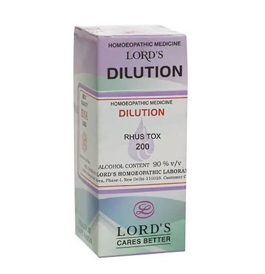 Lord's Homeopathy Rhus Tox Dilution