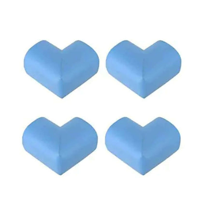 Safe-O-Kid Set of 16 Corner L Shaped Corner Guards for Kids safety- Blue-Small -  USA, Australia, Canada 